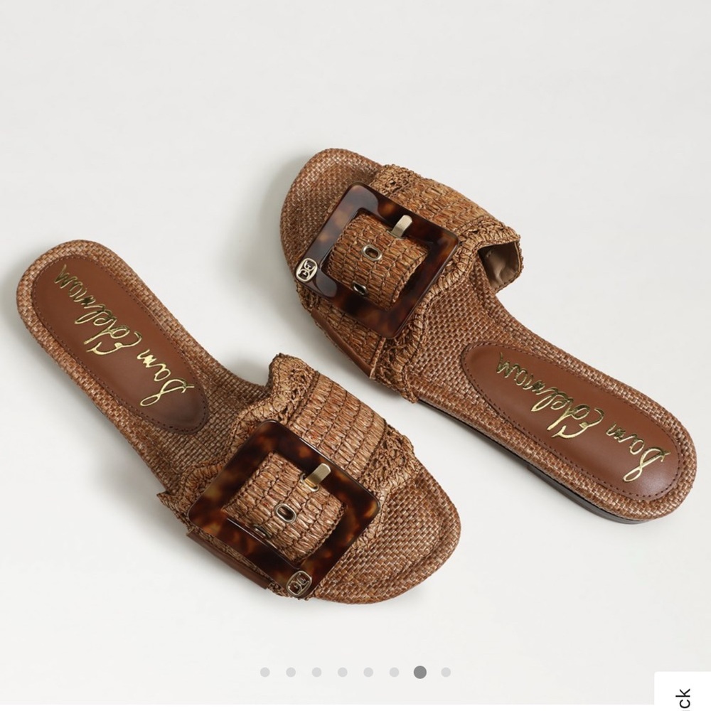 Sam Edelman Brown Braided Sandals